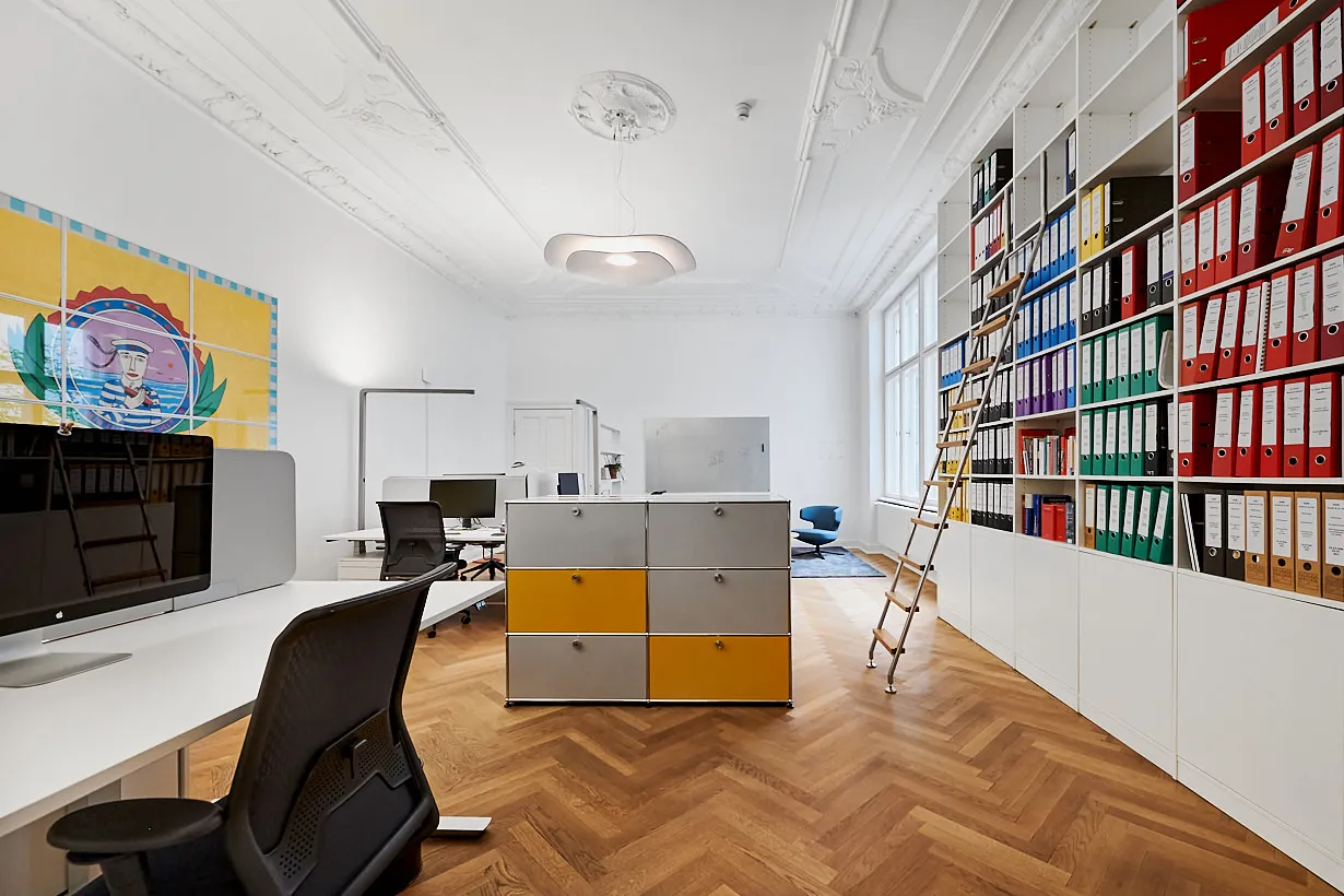 Interiorfotografie für die neu gestalteten DDVG-Büros in Berlin