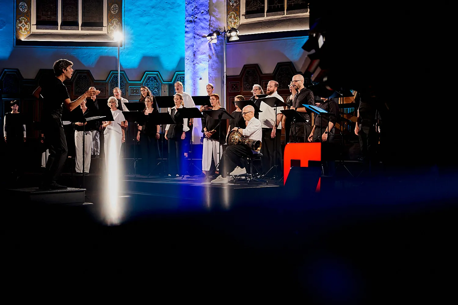 Reportagefotografie in der Kirche St. Marien: „Nigun“ beim Lausitz Festival