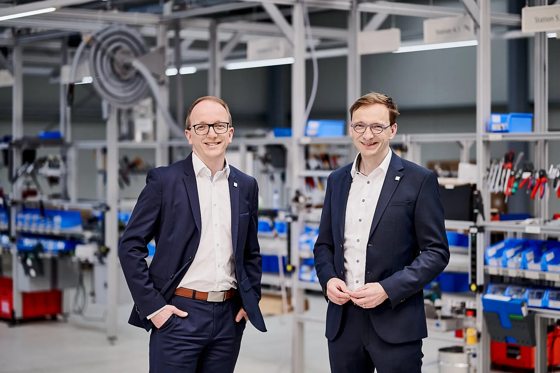 Geschäftsführerportraits bei der ULT AG in Löbau